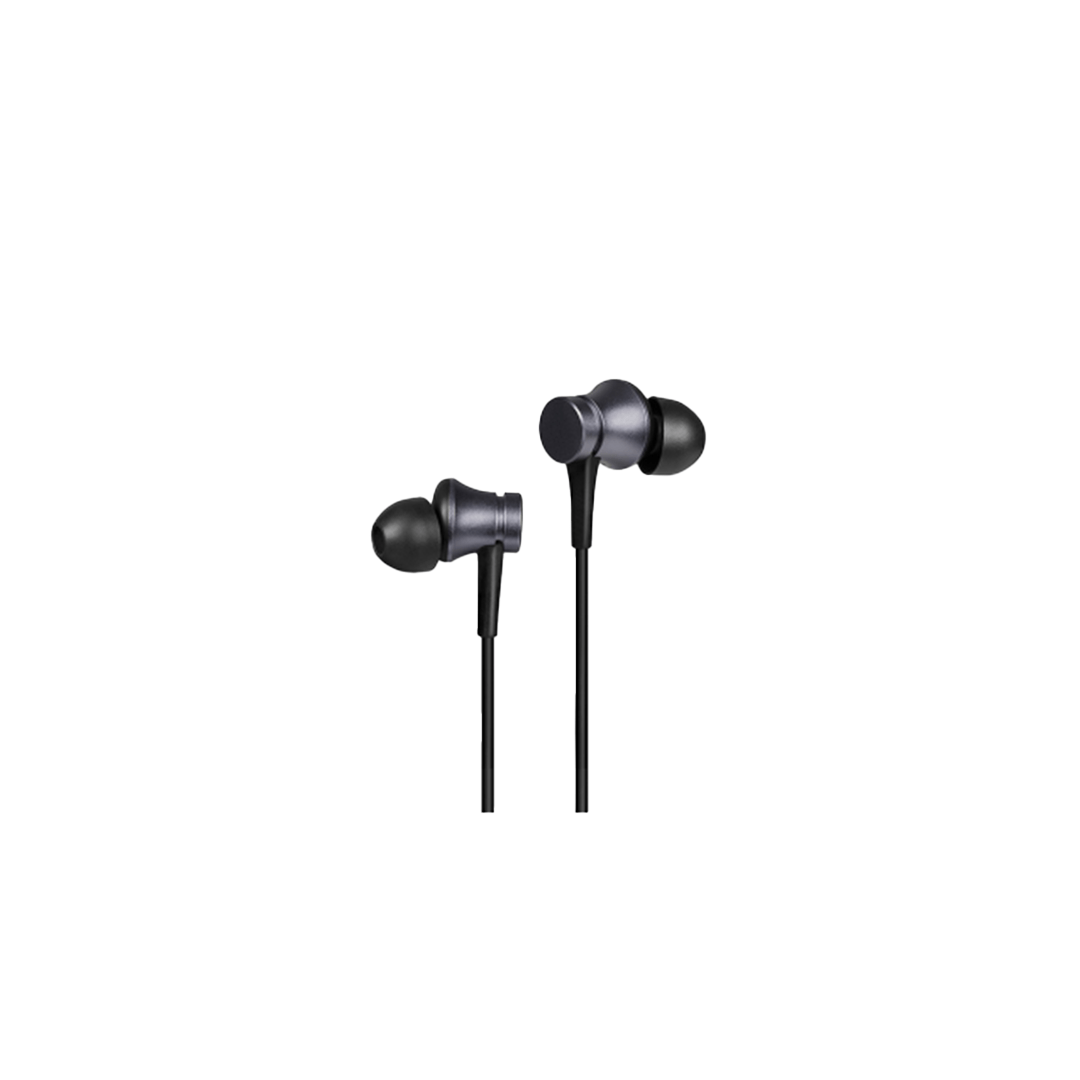 Xiaomi Mi Basic in-Ear Headphones with Mic - Matte Black in Qatar Xiaomi Mi Basic in-Ear Headphones with Mic - Matte Black in Qatar